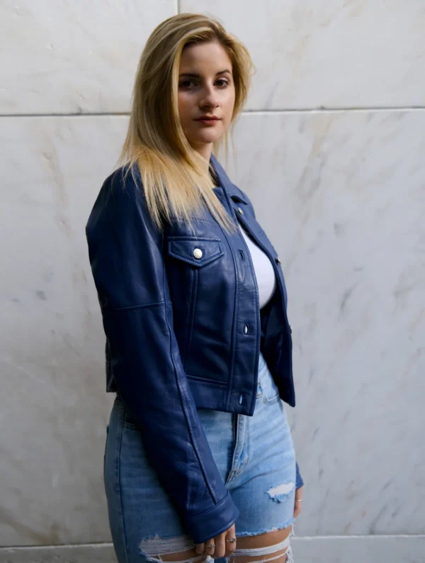 Womens Capsule Corp Future Trunks Leather Jacket