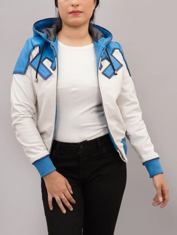 Handmade Inspired Jaime Reyes Beetle Leather Bomber Jacket