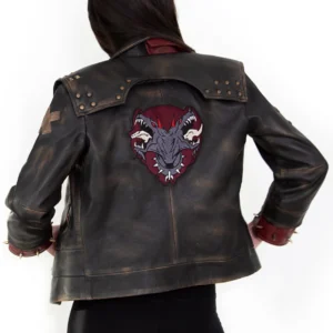 LOL Vi Arcane Bomber Pit Fighter Jacket Season 2