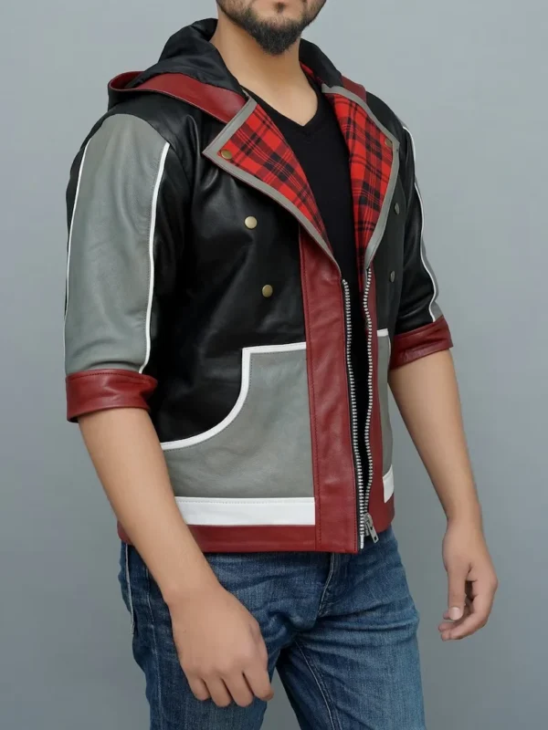 Game Inspired Kingdom Hearts Sora Hooded Costume