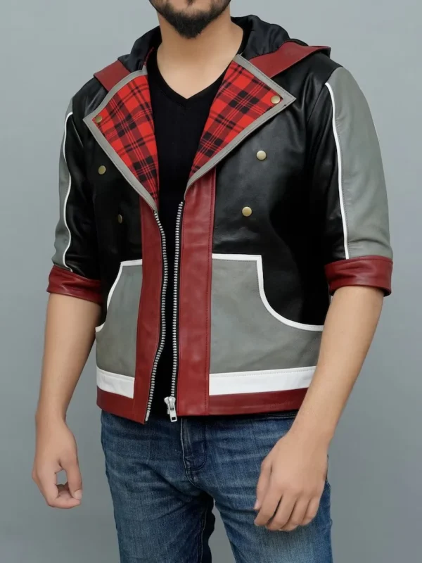 Game Inspired Kingdom Hearts Sora Hooded Costume