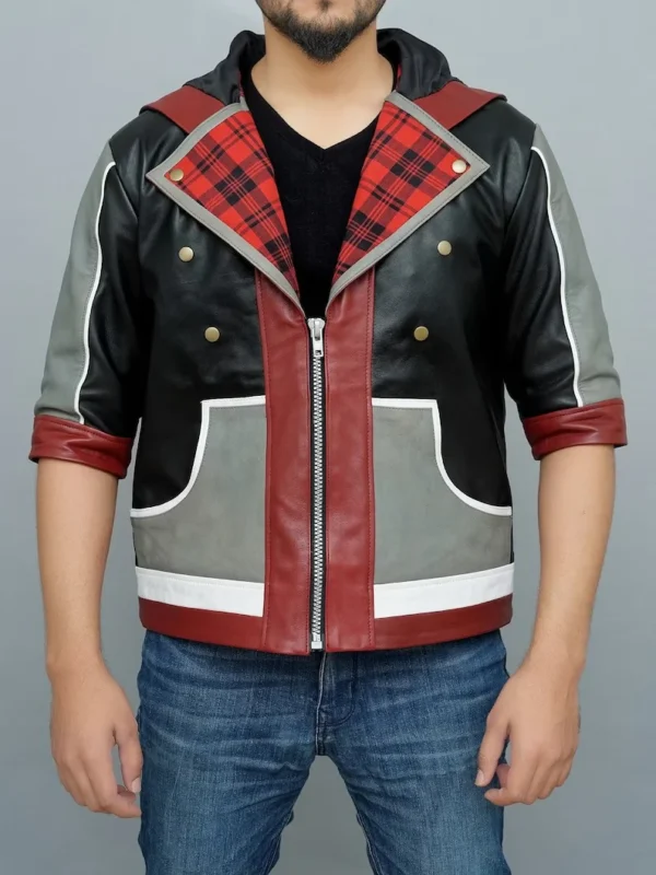 Game Inspired Kingdom Hearts Sora Hooded Costume