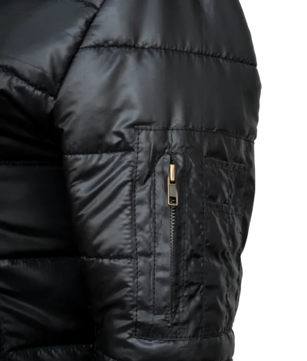 Women’s Stylish Black Puffer Jacket