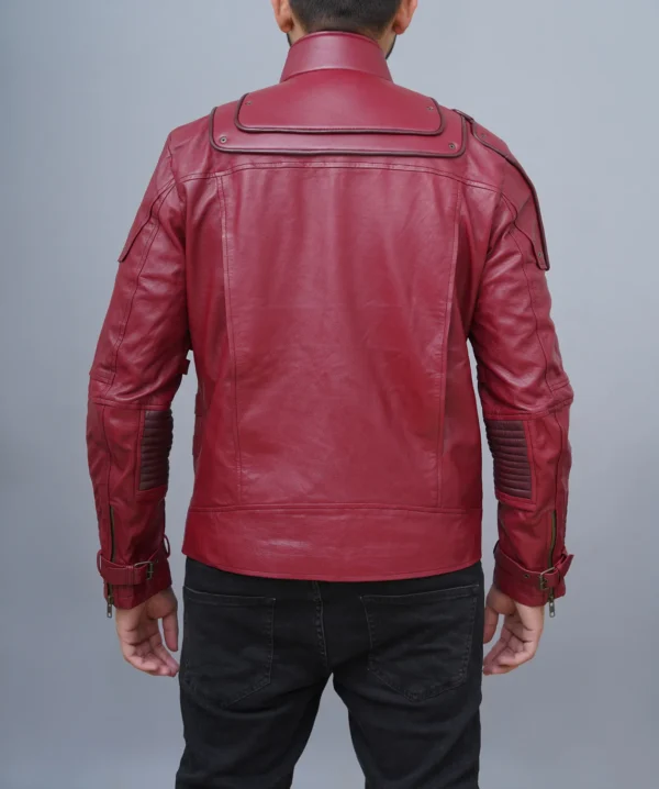 Star Lord 2 Chris Pratt Real Leather Jacket