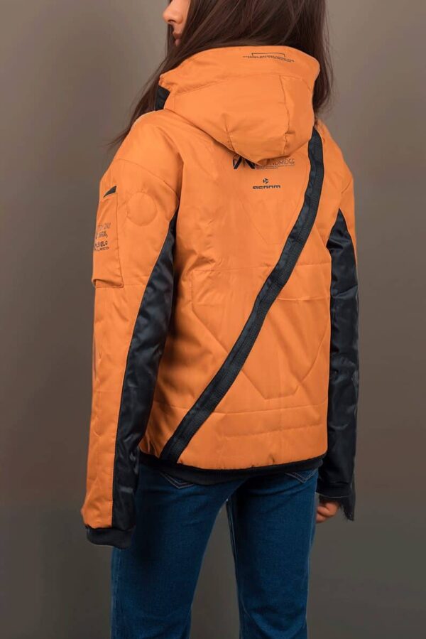 Orange Technical Jacket Thermal Proof Alpine Style