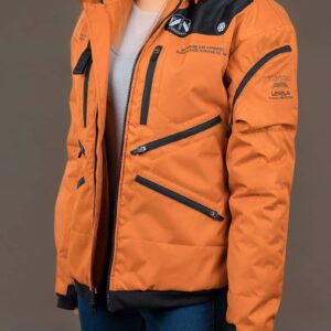 Orange Technical Jacket Thermal Proof Alpine Style