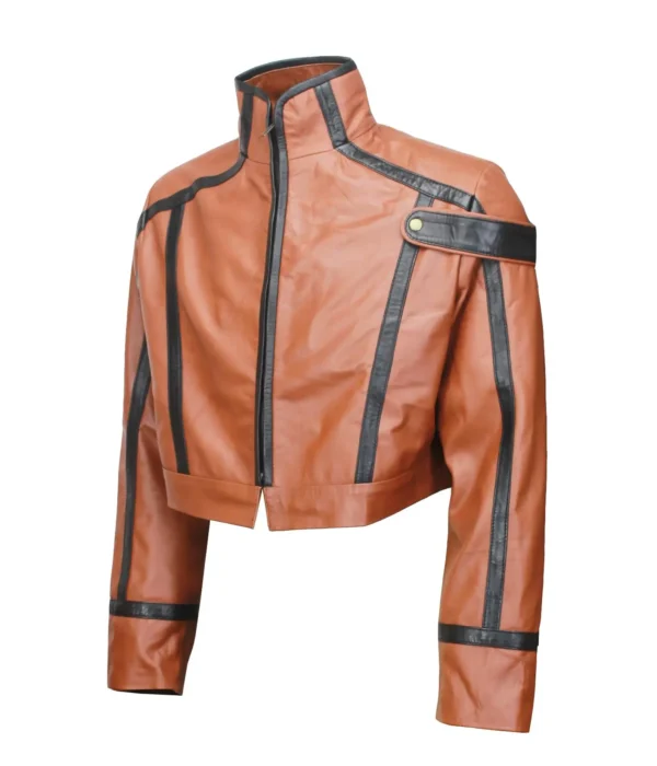 Handmade Code Geass Lelouch Vi Britannia Zero Brown Leather Jacket