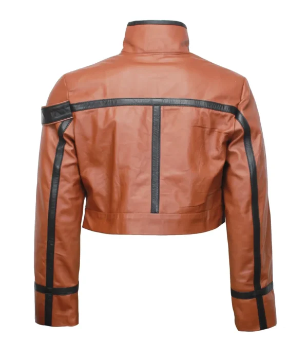 Handmade Code Geass Lelouch Vi Britannia Zero Brown Leather Jacket