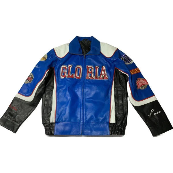 Handmade Kendrick Lamar Super Bowl Pglang Leather Jacket
