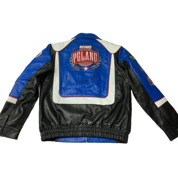 Handmade Kendrick Lamar Super Bowl Pglang Leather Jacket