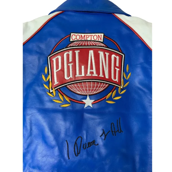 Handmade Kendrick Lamar Super Bowl Pglang Leather Jacket