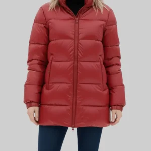 Amaia Red Puffer Jacket