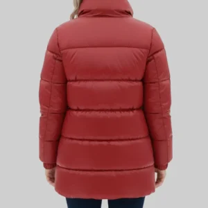 Amaia Red Puffer Jacket