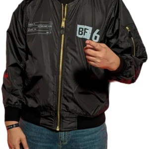 Battlefield 6 Black Bomber Jacket