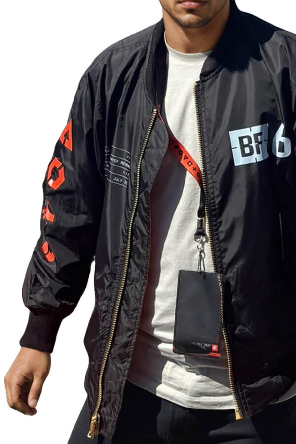 Battlefield 6 Black Bomber Jacket