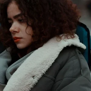 Ginny & Georgia Green Shearling Jacket