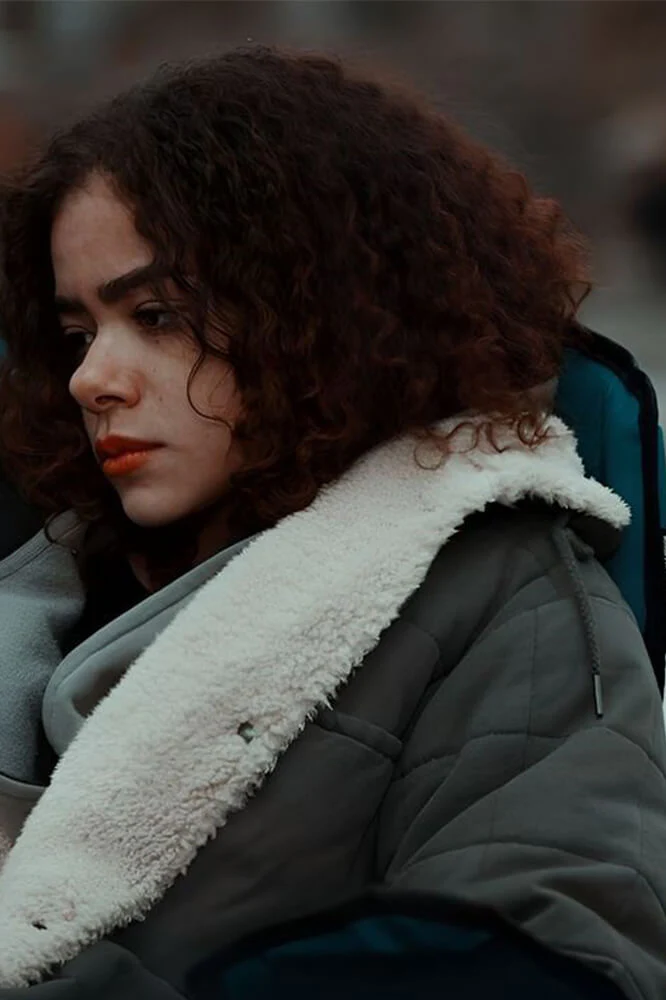 Ginny & Georgia Green Shearling Jacket