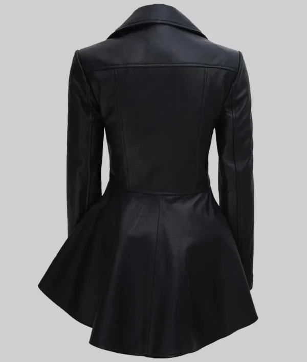 Olivia Women’s Black Leather Jacket