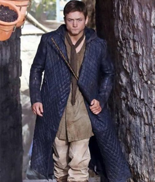 Robin Hood Taron Egerton Coat
