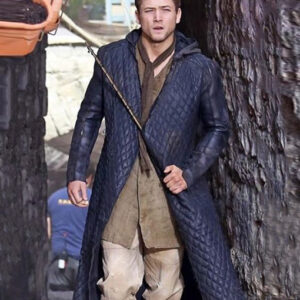 Robin Hood Taron Egerton Coat