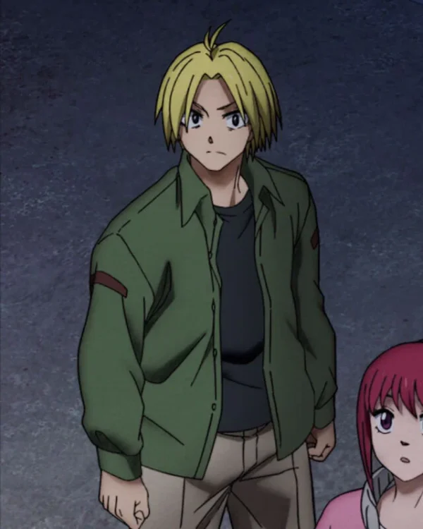 Sakamoto Days Shin Asakura Green Jacket