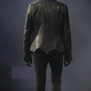Swedish rock band Ghost Tobias Forge Black Leather Jacket