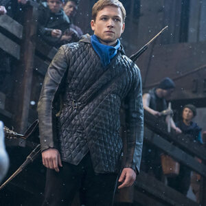 Robin Hood Taron Egerton Jacket