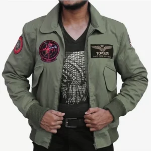 Men’s Flight Bomber Top Gun 2 Pete Maverick Tom Cruise Jacket