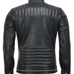 Top G Andrew Tate Black Leather Biker Jacket