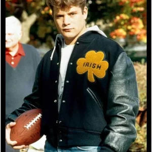University Of Notre Dame Rudy Irish Bomber Jacket