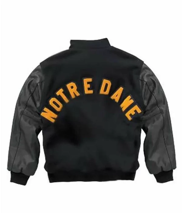 University Of Notre Dame Rudy Irish Bomber Jacket