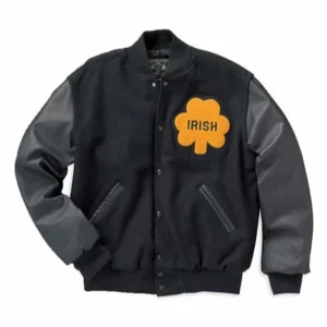 University Of Notre Dame Rudy Irish Bomber Jacket