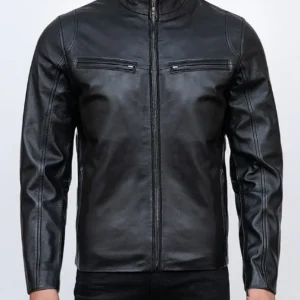 Prime Black Leather Jacket