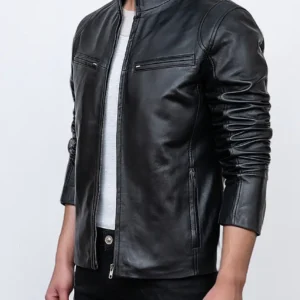 Prime Black Leather Jacket