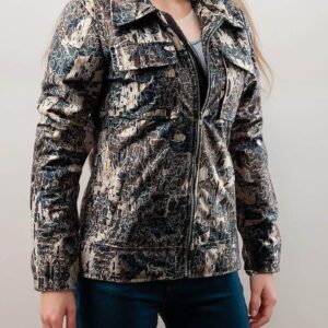Rousseau Camouflage Wool Blend Jacket For Women’s