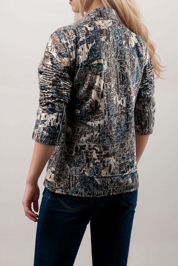 Rousseau Camouflage Wool Blend Jacket For Women’s