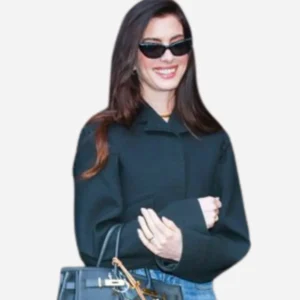 NYC 2026 Anne Hathaway Cropped Jacket