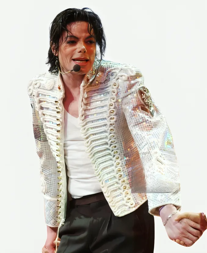 Michael Jackson History Tour White Jacket