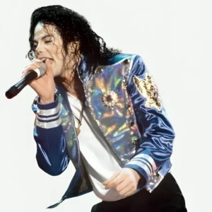 Michael Jackson Blood On the Dance Floor Blue Jacket