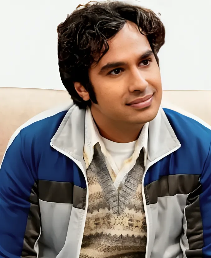 Raj Koothrappali The Big Bang Theory Track Jacket