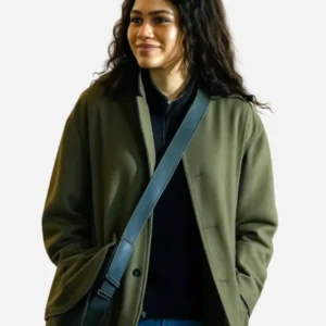 Zendaya The Drama Green Jacket