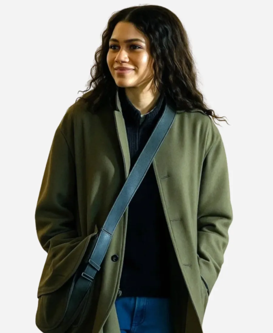Zendaya The Drama Green Jacket