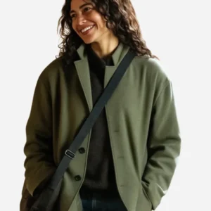 Zendaya The Drama Green Jacket