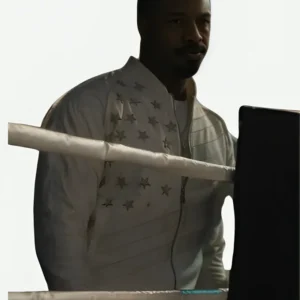 Michael B. Jordan Creed III White Jacket