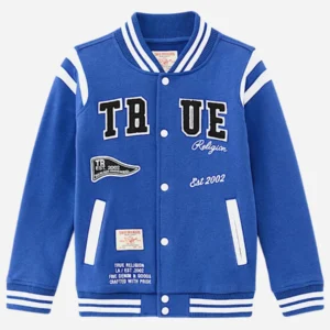 Street Fighter Event Andrew Koji Blue Varsity Jacket