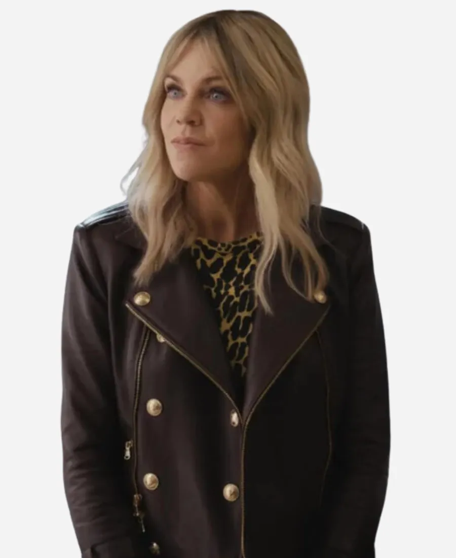 Kaitlin Olson Hacks Leather Jacket