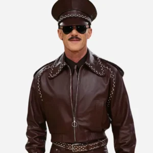 Luke Evans 2026 Met Gala Leather Jacket