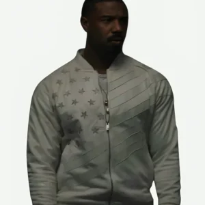 Michael B. Jordan Creed III White Jacket