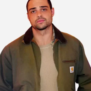 Noah Centineo Street Fighter 2026 Green Jacket