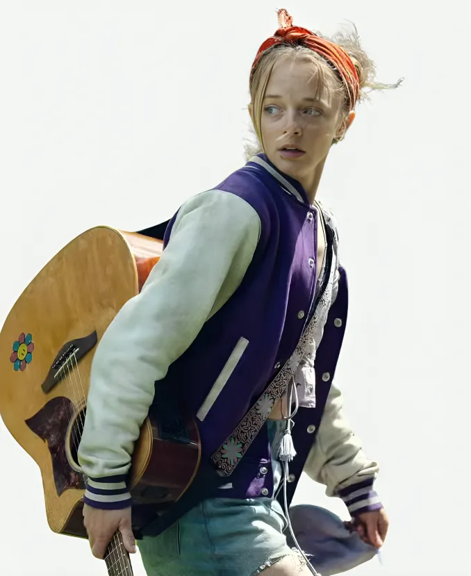 Paige Greene Run Away S01 Varsity Jacket
